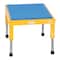 Vestil Adj. Steel Stand, 10-1/2-16-1/2 H, 19 x 24, 10.5 Overall Height, Steel, Yellow AHT-H-1924 - alternate 4